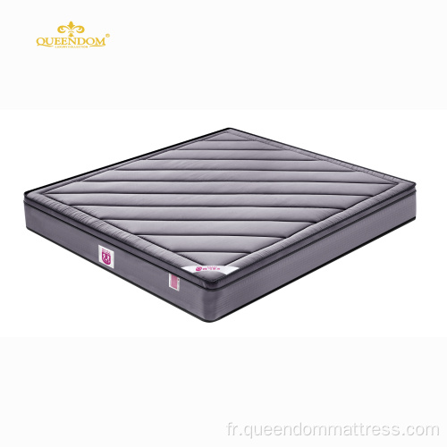 Hôtel de matelas en peluche Euro Top Bonnell Coil